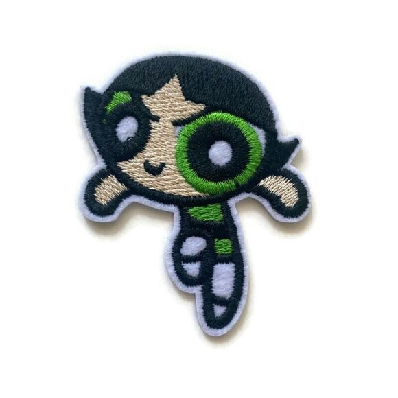 Buttercup Powerpuff Embroidered Patch - Picture 1 of 4